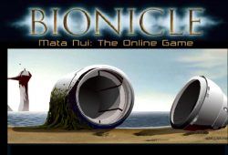 The opening image of Mata Nui Online Game